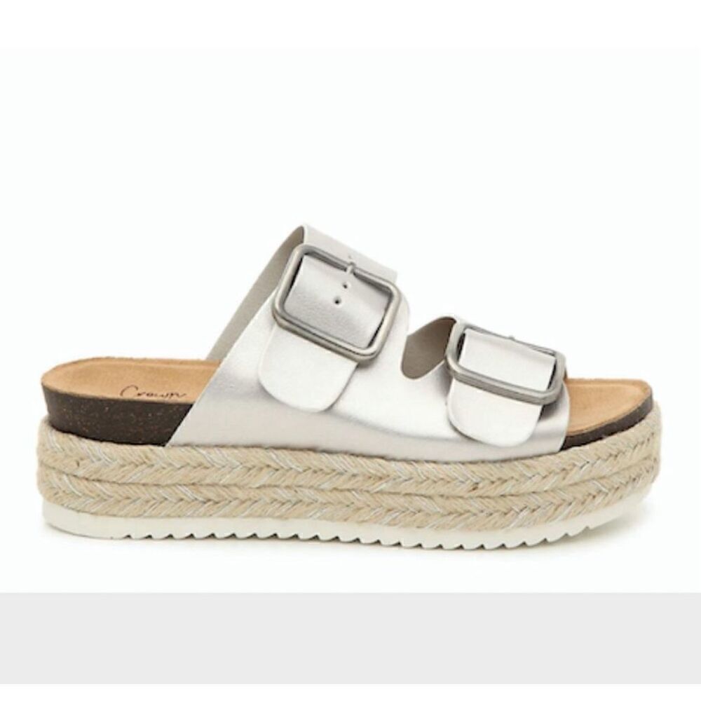 CROWN VINTAGE Polly Espadrille Platform Sandal 9.5M